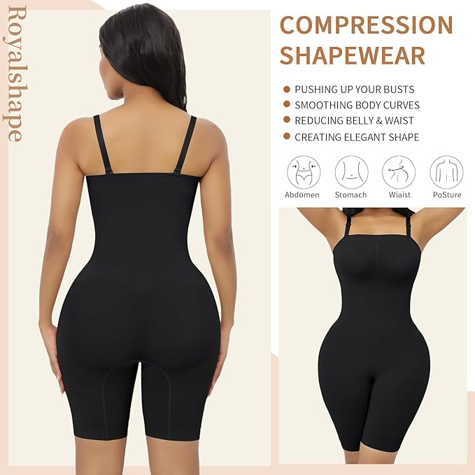Strapless Shapewear Bodysuit for Women