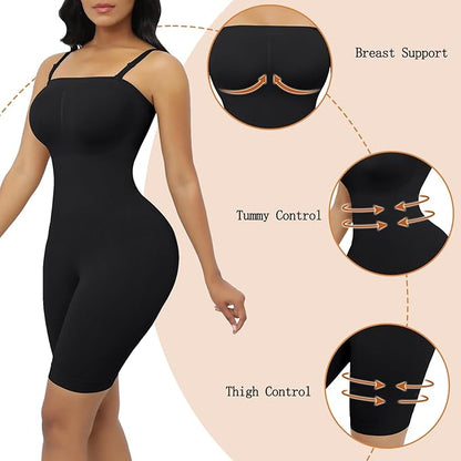Strapless Shapewear Bodysuit for Women