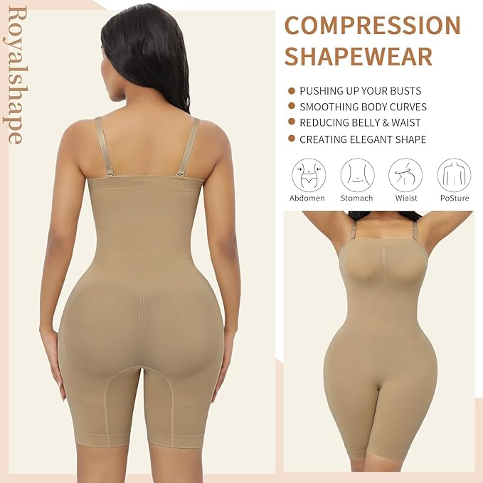 Strapless Shapewear Bodysuit for Women
