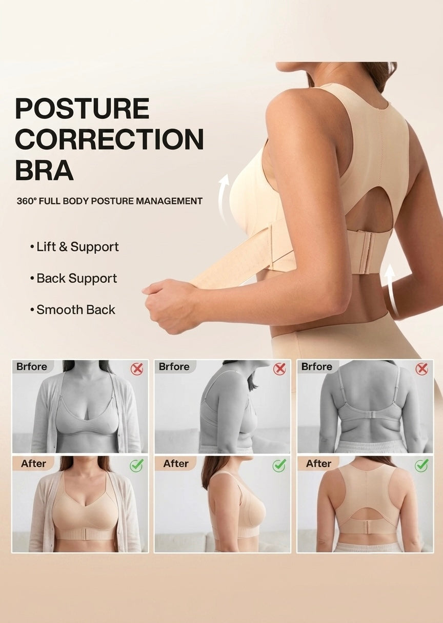 Wireless Comfort Lift Support Bra