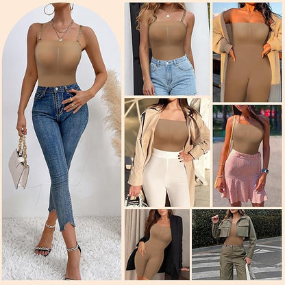 Strapless Shapewear Bodysuit for Women