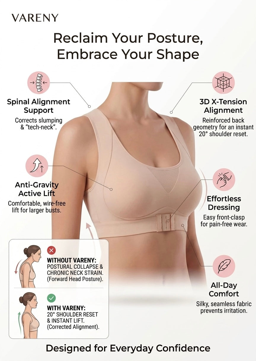 Wireless Comfort Lift Support Bra